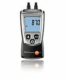 TESTO 510 — дифференциальный манометр с защитной крышкой, батарейкой и заводским протоколом калибровки